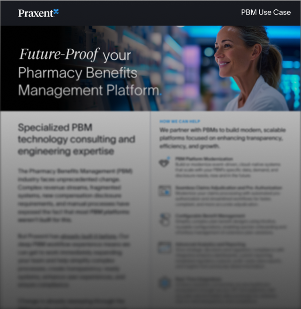 PBM Use Case PBM Use Case